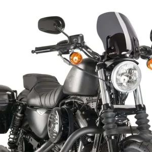 Plexi štít PUIG NEW. GEN TOURING 9283F tmavá kouřová Cenově Výhodný