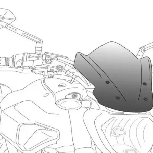 Limitovaná Edice Plexi štít PUIG NEW GEN. SPORT 8920N černý