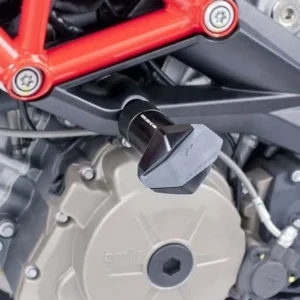 Pádové protektory rámu PUIG R12 4706N černý s šedou gumou Trendový