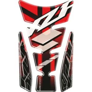 Tankpad PUIG WINGS 4723R červená s boční částí Horká Nabídka