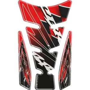 Značkový Tankpad PUIG WINGS 4784R červená s boční částí