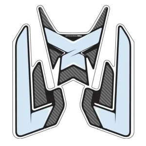 Cenový Hit Tankpad PUIG SPECIFIC 8434C karbonový vzhled s boční částí