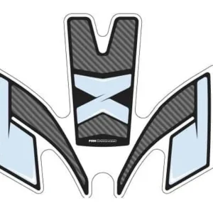 Tankpad PUIG SPECIFIC 9131C karbonový vzhled s boční částí Prémiový