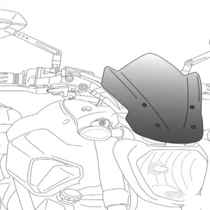 Omezená Nabídka Plexi štít PUIG NEW GEN. SPORT 9702W průhledný