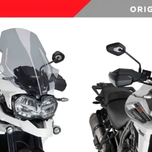 Sleva Plexi štít PUIG TOURING 9613N černý