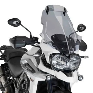 Cenový Hit Plexi štít PUIG TOURING WITH VISOR 9614H kouřová