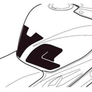 Tankpad PUIG SPECIFIC 9130C karbonový vzhled s boční částí Top Prodej