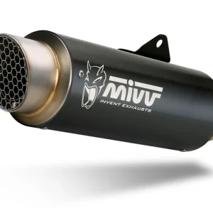 Koncovka výfuku MIVV GP PRO D.030.LXBP Černá ocel Dokud Zásoby Vydrží