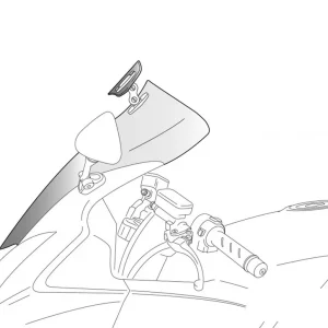 Plexi štít PUIG TOURING WITH VISOR 3565H kouřová Limitovaná Edice