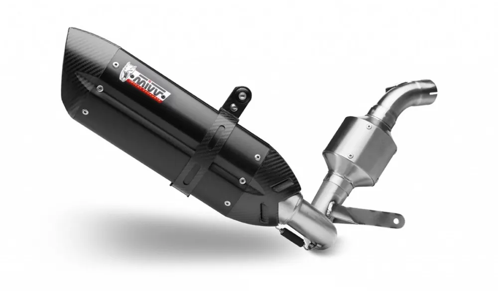 Výfuk kompletní 1x1 MIVV SUONO KT.012.L9 Černá ocel Poslední Šance