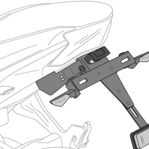 Hit Sezóny Držák SPZ PUIG 4453N černý