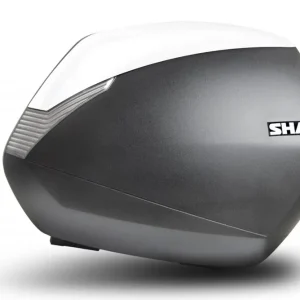 Boční kufry s barevným krytem SHAD SH36 bílá (pár) se zámkem PREMIUM Moderní