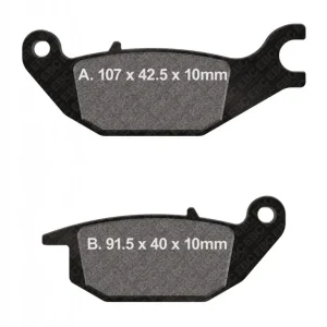 Brzdové destičky EBC FA343 zadní Akční Nabídka