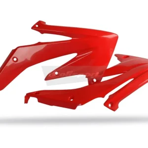 Spoilery chladiče POLISPORT 8411300003 (pár) červená CR 04 Nová Kolekce