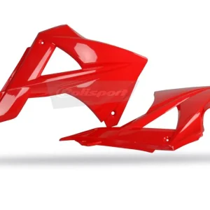 Exkluzivní Spoilery chladiče POLISPORT 8413300009 (pár) červená