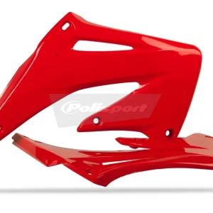 Pouze Dnes Spoilery chladiče POLISPORT 8429000011 (pár) červená CR 04