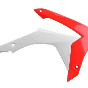 Spoilery chladiče POLISPORT 8417100001 (pár) červeno CR 04\\/bílá Novinka