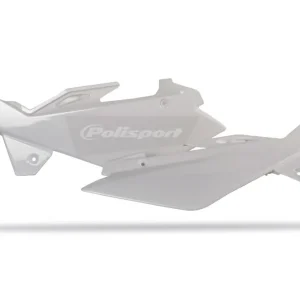 Vysoce Kvalitní Boční číslové tabulky POLISPORT 8603200001 (pár) bílá