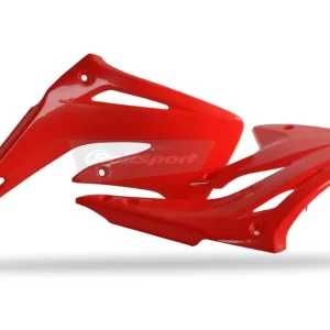 Spoilery chladiče POLISPORT 8410600001 (pár) červená CR 04 Akční Cena