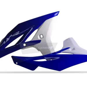 Záruka V Ceně Spoilery chladiče POLISPORT 8413700006 (pár) modrá Yam98\\/bílá