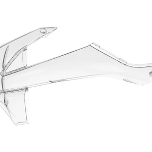 Přímo Od Výrobce Spoilery chladiče POLISPORT 8417800006 (pár) průhledná 99