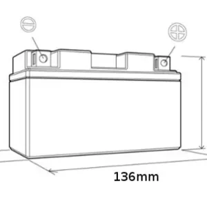 Trendový Baterie MR3 BMW F 650, Funduro, Strada (94-00) rok 93-00