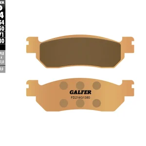 GALFER brzdové destičky KH275 sintrované barva zlatá skútr Garance Vrácení Peněz