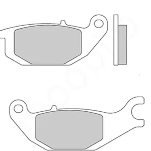 Sleva GALFER brzdové destičky KH343 polokovové