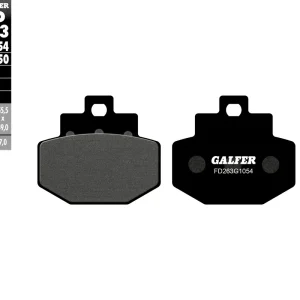 Cenový Hit GALFER brzdové destičky KH321 polokovové