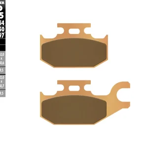 GALFER brzdové destičky KH413 sintrované barva zlatá ATV Novinka