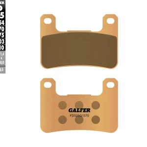 GALFER brzdové destičky KH379 sintrované barva zlatá STREET, přední KAWASAKI/SUZUKI Výhodná Nabídka