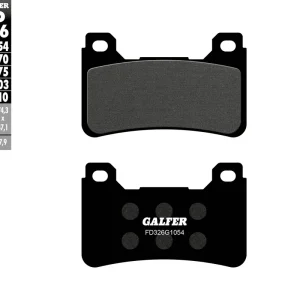 Nakupujte Hned GALFER brzdové destičky KH390 polokovové HONDA CBR 600/1000RR přední