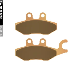 Výhodná Nabídka GALFER brzdové destičky KH418 sintrované barva zlatá skútr