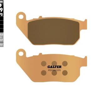 GALFER brzdové destičky KH381 sintrované barva zlatá STREET HARLEY Profesionální