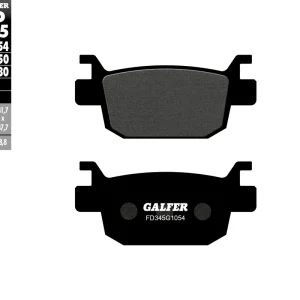 GALFER brzdové destičky KH415 polokovové Aktuální