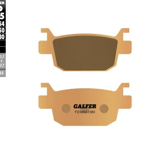GALFER brzdové destičky KH415 sintrované barva zlatá skútr Vrácení Zdarma
