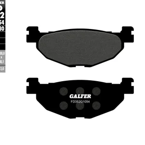 Nejprodávanější GALFER brzdové destičky KH408 polokovové