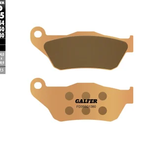 Poslední Šance GALFER brzdové destičky KH430 sintrované barva zlatá skútr