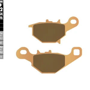 Expresní Doručení GALFER brzdové destičky KH401 sintrované barva zlatá OFF ROAD SUZUKI RM 85 05-23