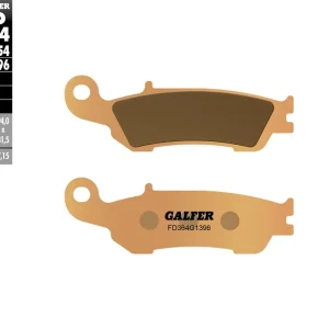 Aktuální GALFER brzdové destičky KH450 sintrované barva zlatá OFF ROAD