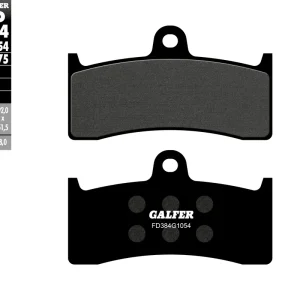 Garance Vrácení Peněz GALFER brzdové destičky KH424 polokovové