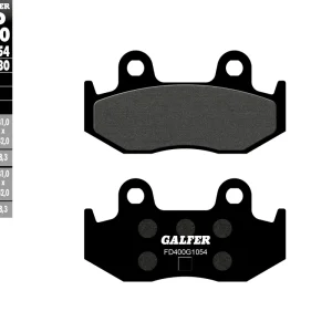 GALFER brzdové destičky KH411 polokovové Expresní Doručení