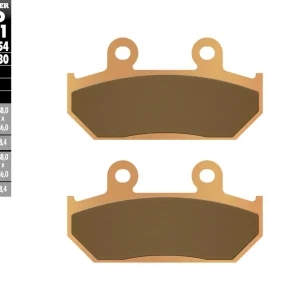Vysoce Kvalitní GALFER brzdové destičky KH412 sintrované barva zlatá skútr