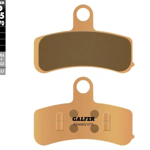 Sezónní Sleva GALFER brzdové destičky KH457 sintrované barva zlatá STREET HARLEY DAVIDSON