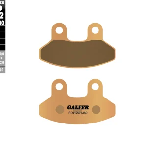 GALFER brzdové destičky KH306 sintrované barva zlatá skútr Garance Vrácení Peněz