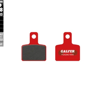 GALFER brzdové destičky KH495 polokovové TRIAL Levný