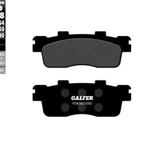 GALFER brzdové destičky KH498 polokovové SCOOTER Cenově Výhodný