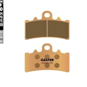 Rychlé Dodání GALFER brzdové destičky KH606 sintrované barva zlatá STREET
