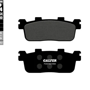 Vrácení Zdarma GALFER brzdové destičky KH607 polokovové