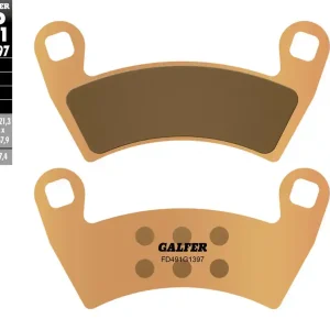 Autentický GALFER brzdové destičky KH656 sintrované barva zlatá ATV přední